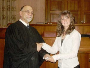 Judge Tylwalk and Mariah Mitchell     